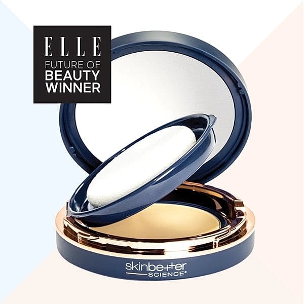 Skinbetter Science award-winning beauty compact open.