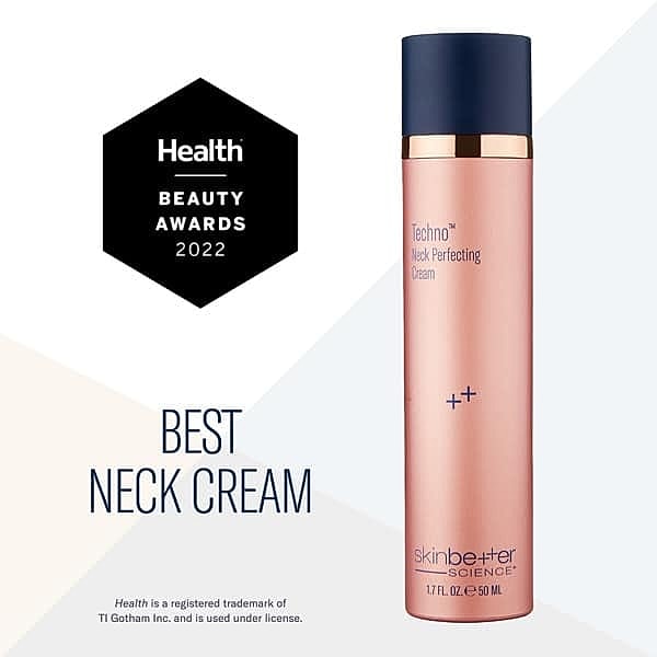Best neck cream award from Health 2022.